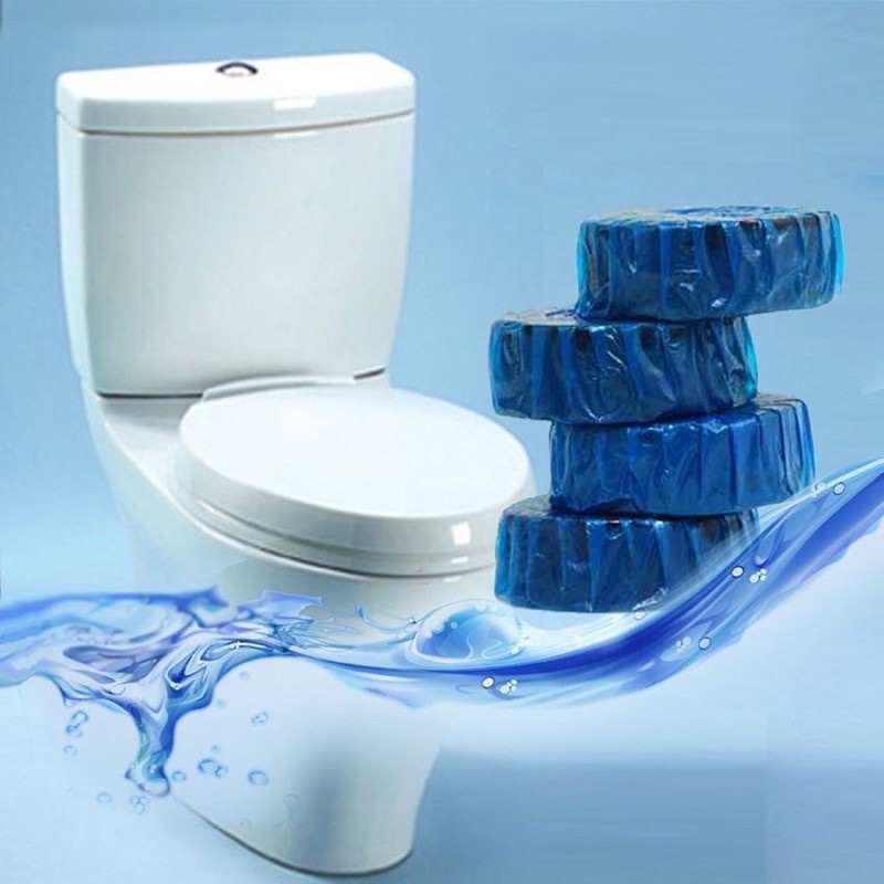 10 Viên Tẩy Bồn Cầu, Thả Bôn Cầu, Diệt Vi Trùng, Khử Mùi Nhà Vệ Sinh Tiện Dụng (1 Gói 10 Viên)