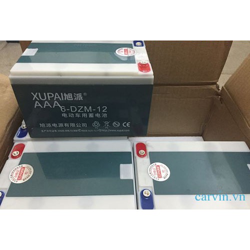 Bộ 4 bình ắc quy cho xe đạp điện | Bộ ắc quy Xupai 48V 12V-12AH / 12.8AH / 14AH
