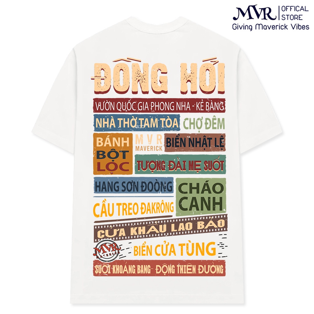 Áo thun Unisex phông cotton Đồng Hới ao cặp gia đình fact UNDER MVR BB4247