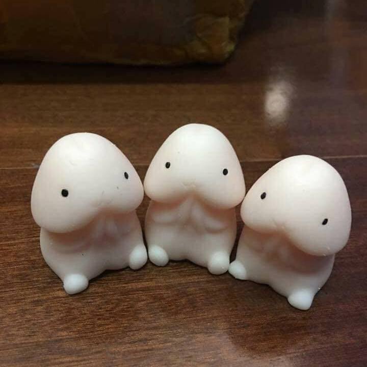 Squishy bóp tay hình bé chim dingding giải tỏa căng thẳng hiệu quả