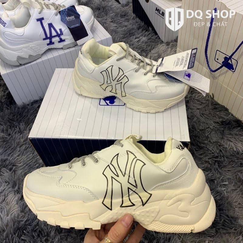 Giày thế thao 𝐌𝐋𝐁 NY chữ vàng, giày sneaker nam nữ hót trend cao cấp bản trung dễ phối đồ - hàng 11