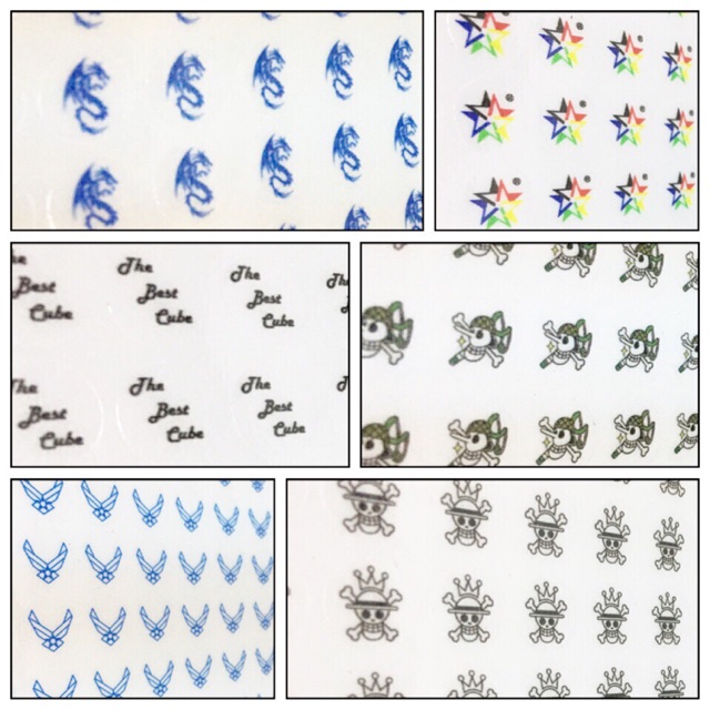 Đồ chơi Phụ kiện | Logo dán rubik - Giá Sỉ