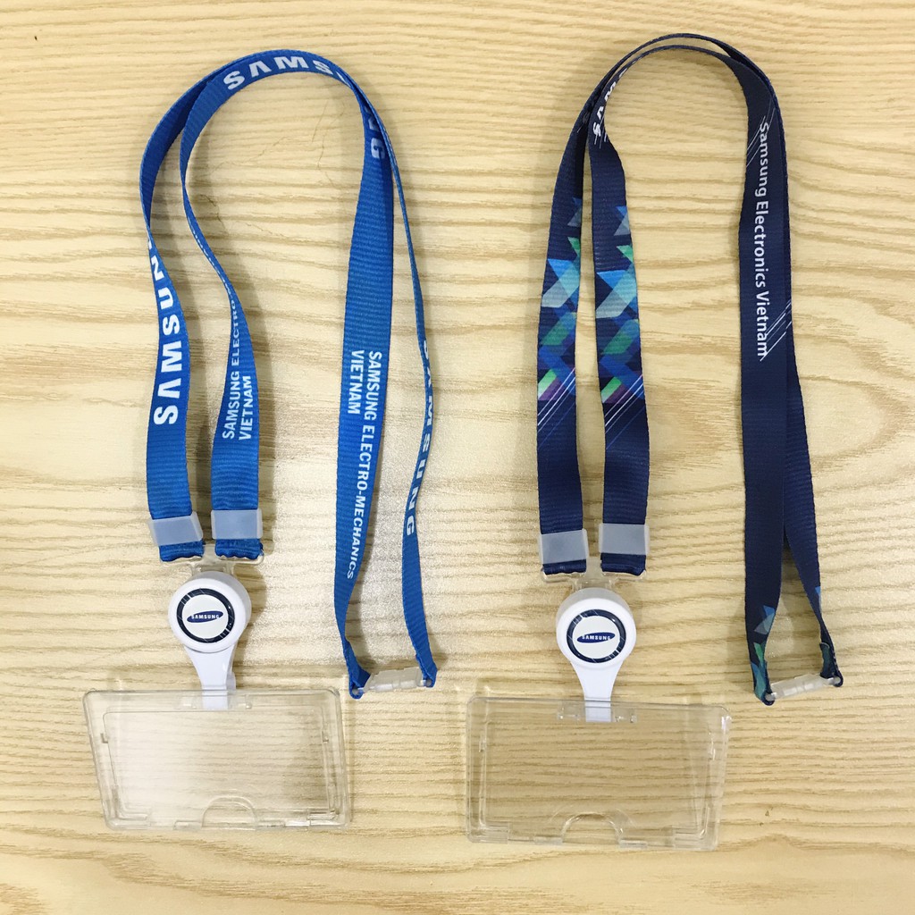 Samsung Bộ Dây Thẻ, Bảng Tên, Bao Đựng Thẻ, Dây Đeo Co Rút Thông Minh 1.5cm x 90cm