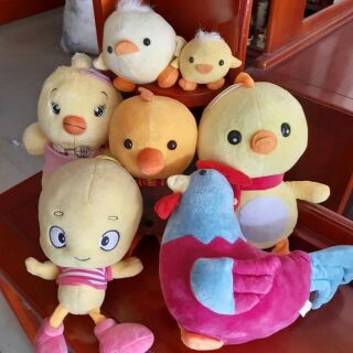 gấu bông hình gà, vịt