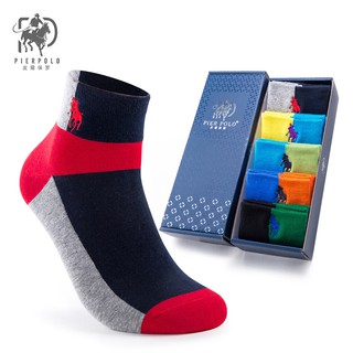 Combo 5 đôi vớ (tất) thể thao nam cao cấp Polo Set 5 đôi