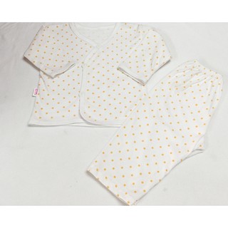 (4-12kg) Combo 3 bộ cài xéo chấm bi Nanio (s1-5)