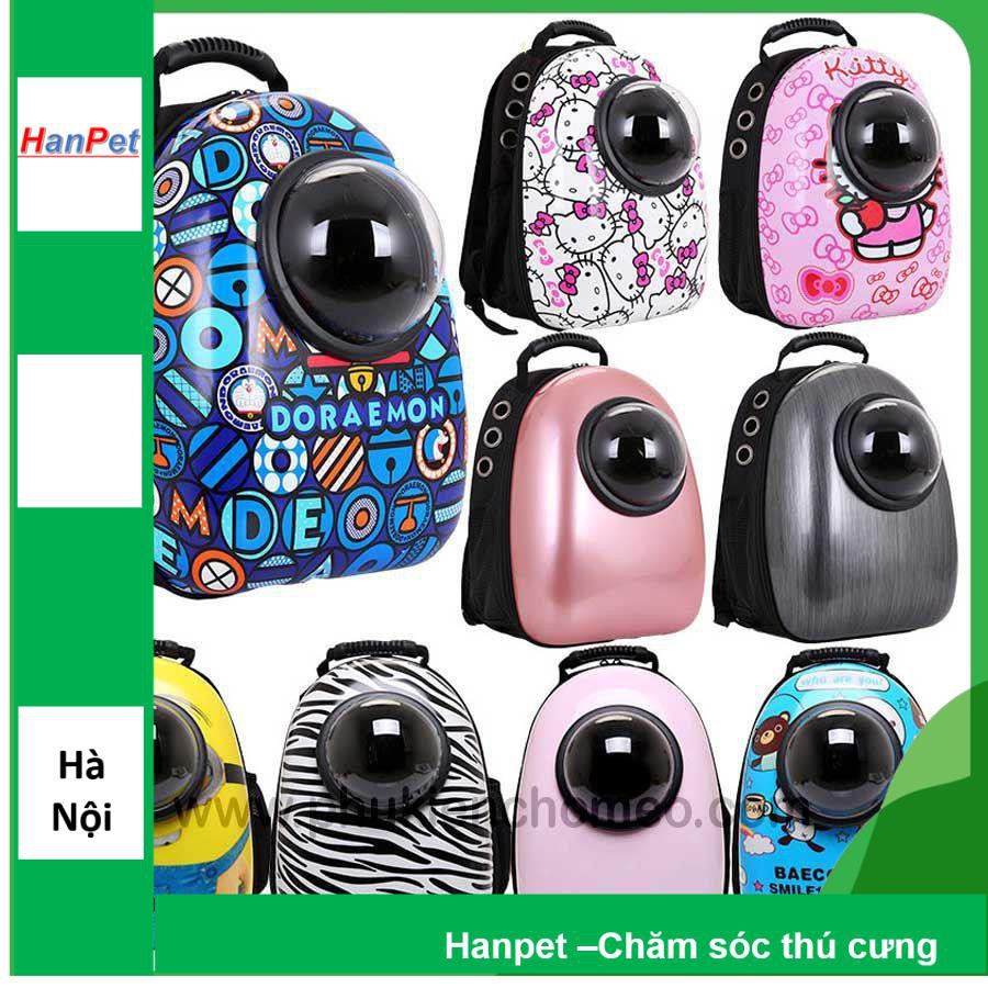 HN-SP1062 – Túi vận chuyển chó mèo – Ba lô phi hành gia nhựa (hanpet 4711814) vật nuôi có trọng lựơng dưới 6kg