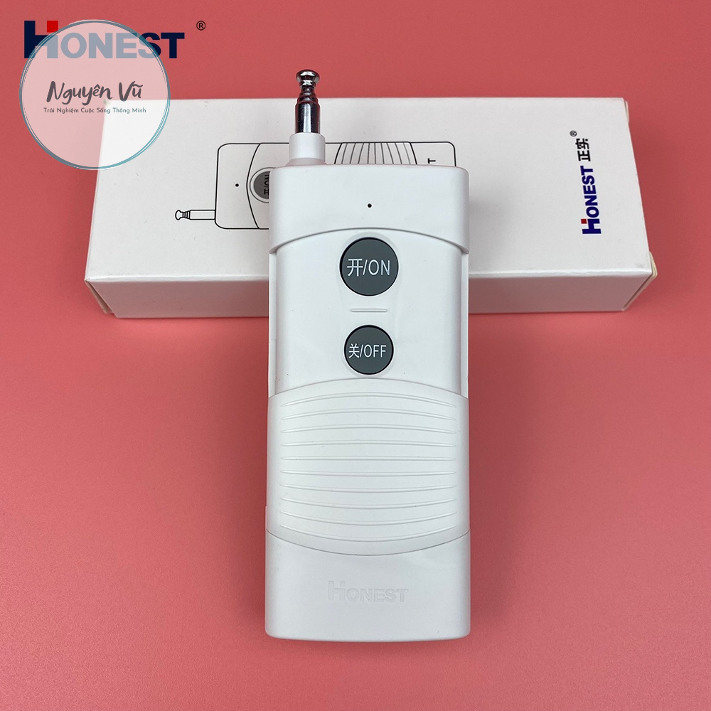 Tay Remote Honest 1000m HT-1000 - Remote Dùng Cho Công Tắc Honest Tần Số 315mhz (Tặng Pin 12V 23A)