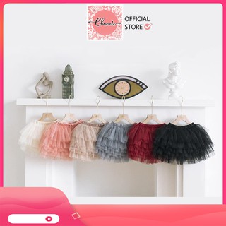 (Link 1) Chân váy công chúa tutu - chân váy ren nhiều tầng thoáng mát bé gái Chunnie by Chang