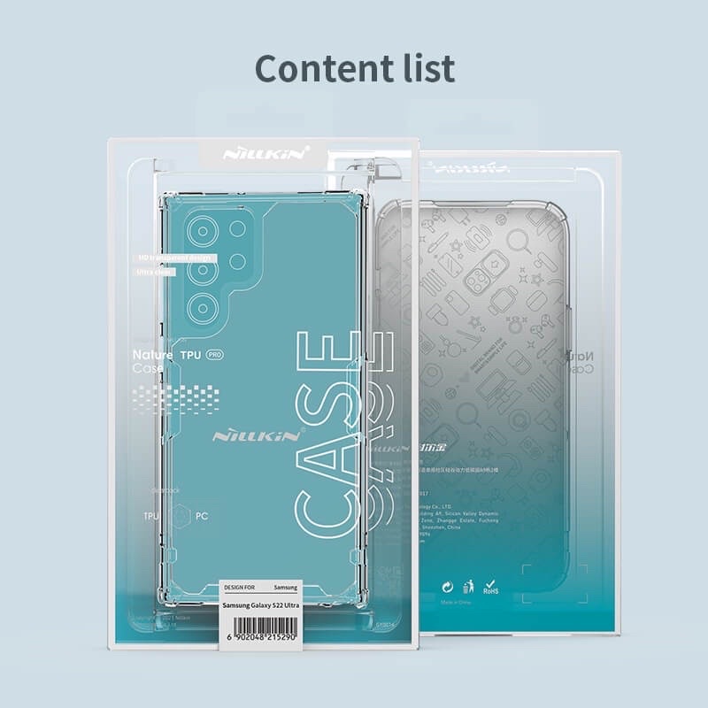 Ốp lưng Nillkin trong cứng viền dẻo Samsung S23 Plus, S23 Ultra, S22 Plus, S22 Ultra chống sốc
