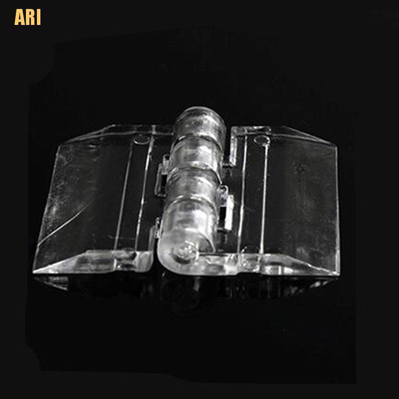 Set 10 Bản Lề Acrylic Trong Suốt 5 Kích Cỡ Siêu Bền
