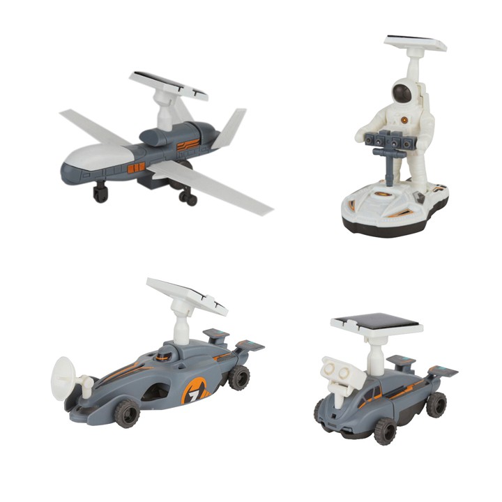 Bộ Robot lắp ghép năng lượng mặt trời 4in1