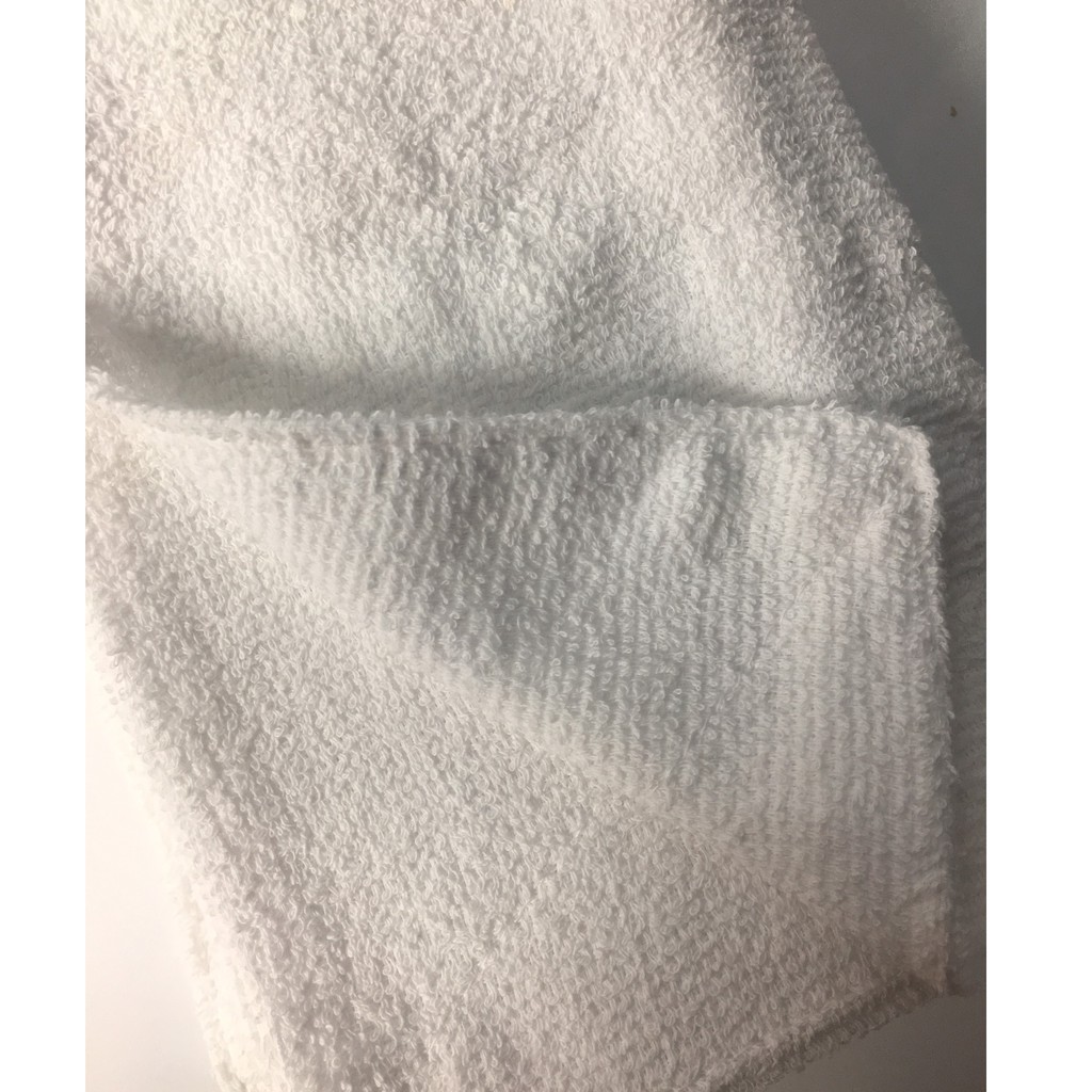 [COMBO 50 KHĂN] Lỳ trắng 100% cotton kích thước 30x20cm mẫu 2 lớp dày dặn làm khăn tay,khăn ăn, khăn lau đa năng