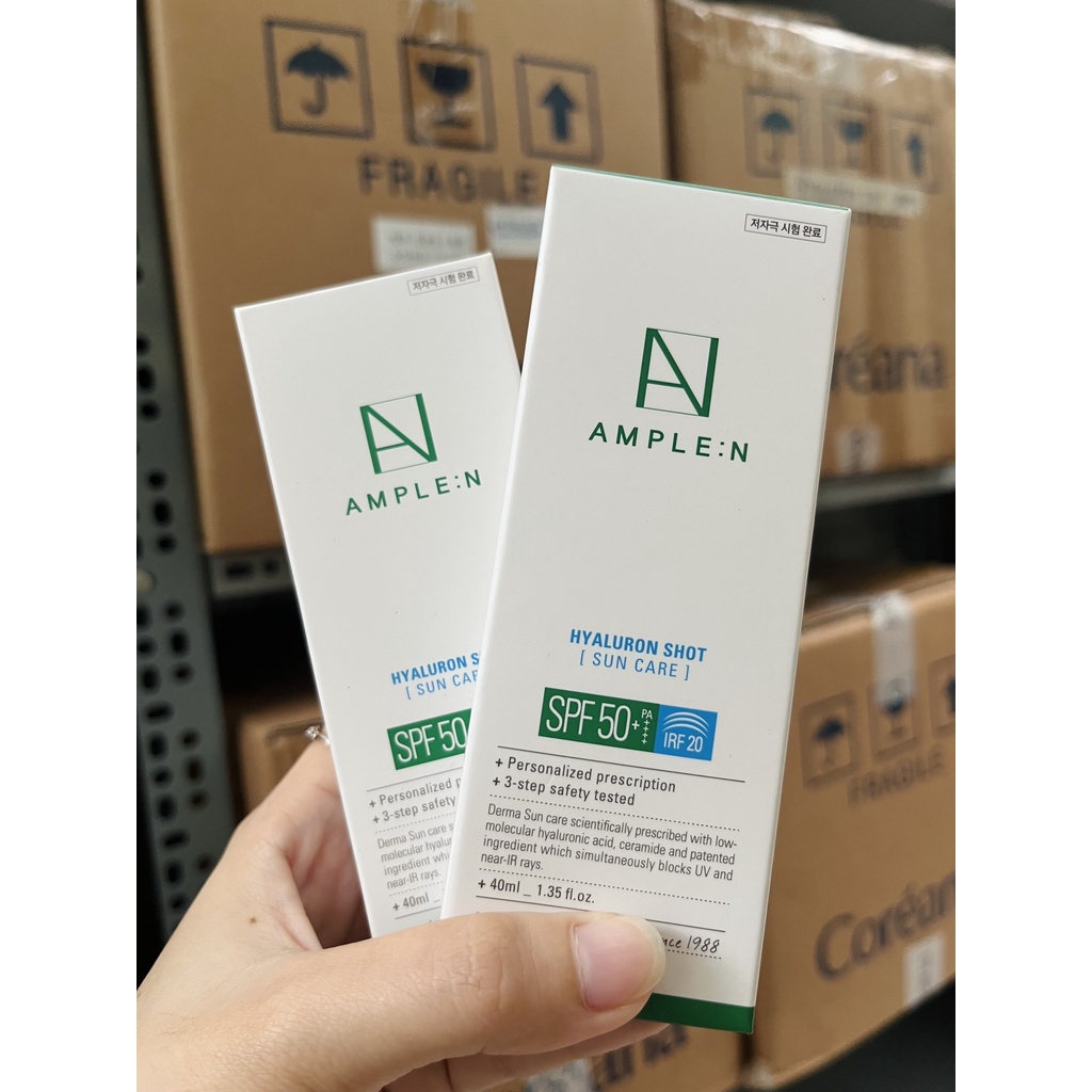 Kem chống nắng Hyaluronshot Suncare SPF50+ IRF20 40ml