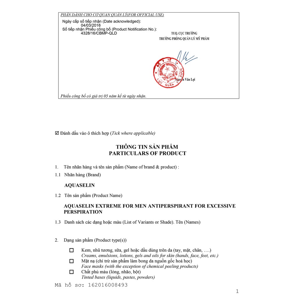 Lăn khử mùi cho nam Aquaselin Extreme For Men 50ml | BigBuy360 - bigbuy360.vn