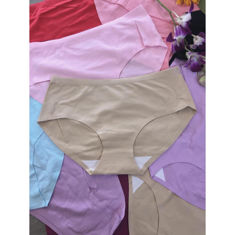 Quần lót đúc su thun lạnh không đường may siêu co giãn 10k/c | BigBuy360 - bigbuy360.vn