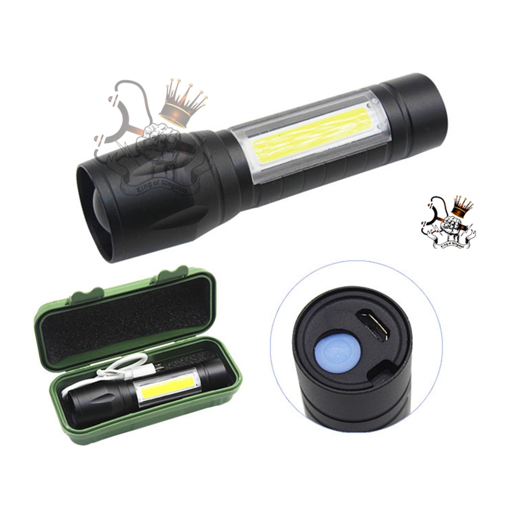 Đèn Pin Mini Siêu Sáng Cao Cấp Có Zoom Xa Gần siêu tiện mang đi ,Có Thể Sạc Được, Đèn Pin Mini Led Siêu Sáng [A511]