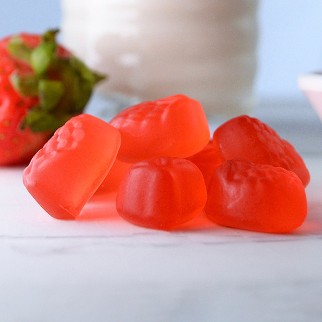 Kẹo Dẻo Want Want Cam Dâu Nho Việt Quất Gói 70G