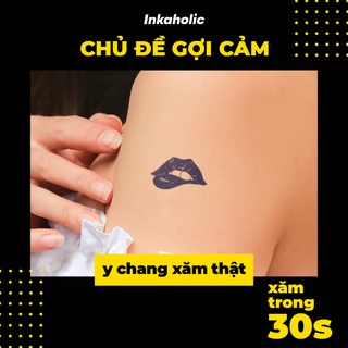 Hình xăm dán tạm thời 15 ngày Inkaholic - xăm giả đẹp y xăm thật, chống nước 100%