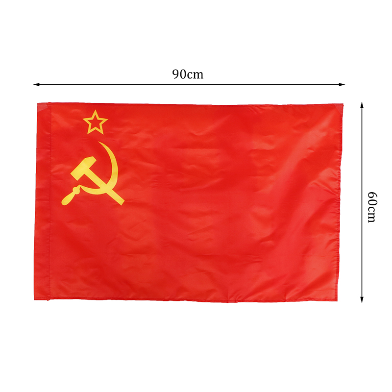 Cờ Nước Liên Xô Trang Trí 60x90cm