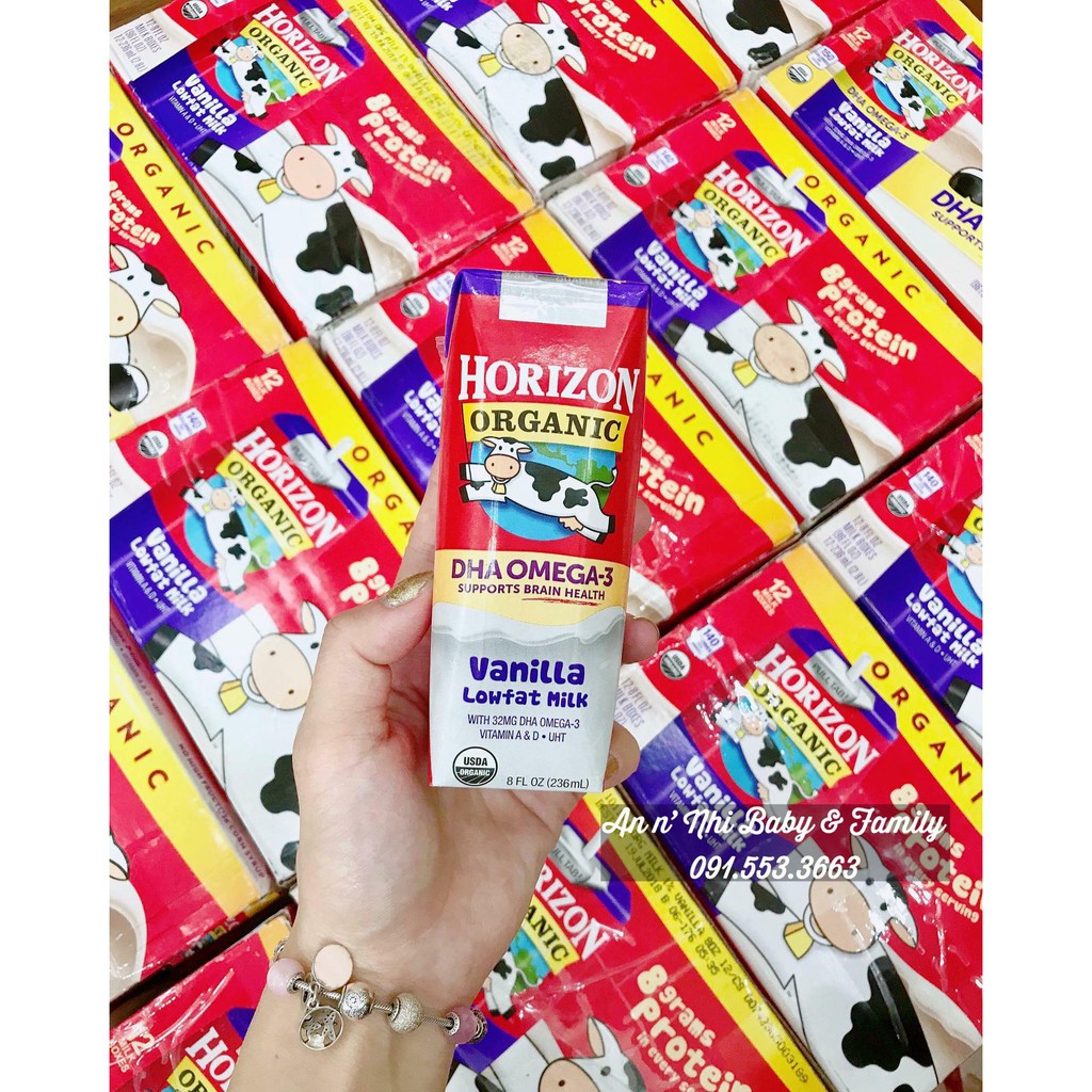 SỮA TƯƠI HỮU CƠ HORIZON MỸ 236ml | BigBuy360 - bigbuy360.vn