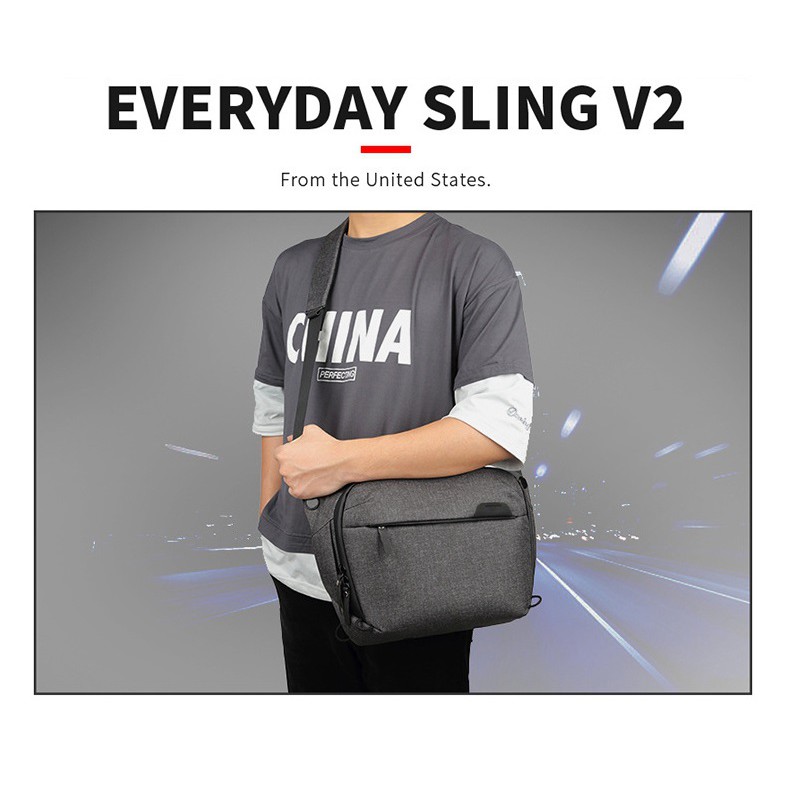 Túi máy ảnh Xiu-Jian (Kiểu dáng Peak Design Everyday Sling v2 6L )