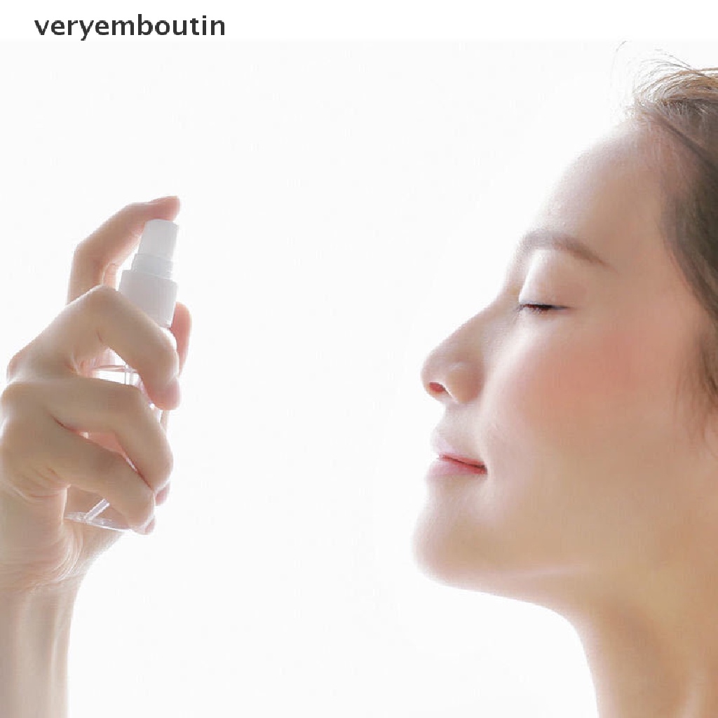 [Hàng mới về] Lọ nhựa rỗng trong suốt dạng xịt đựng mỹ phẩm tiện lợi