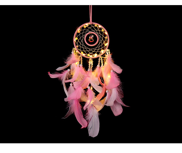 Dây Treo Trang Trí Phòng Ngủ Hình Chú Ngựa Phối Lông Vũ Xinh Xắn | BigBuy360 - bigbuy360.vn