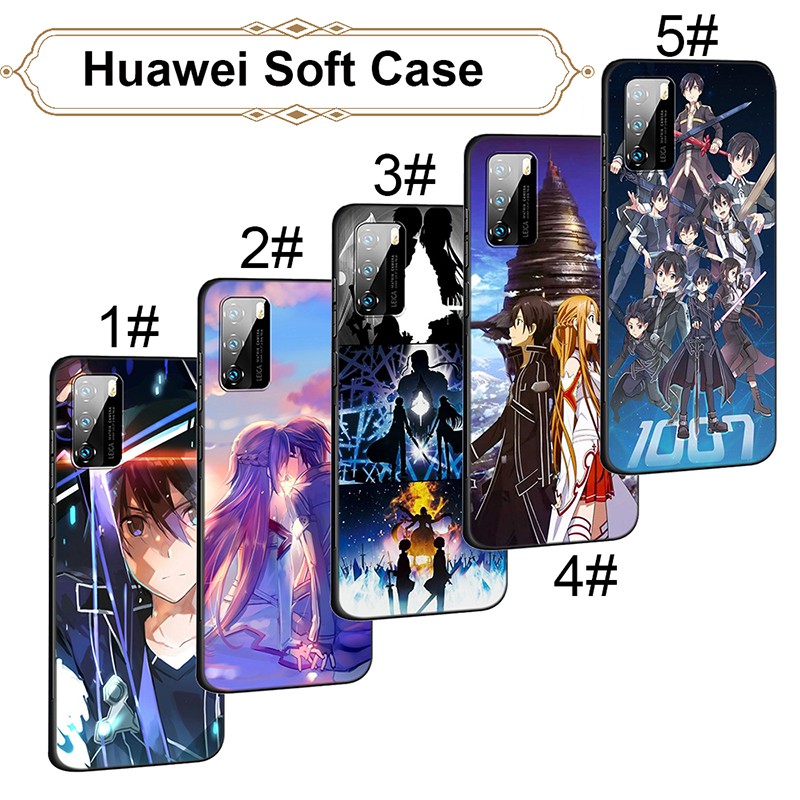 Ốp điện thoại silicon mềm hình LUA 88 Sword Art Online cho Huawei Honor 9 8C 8X 8A 7X 7C 7A 6A Lite Pro