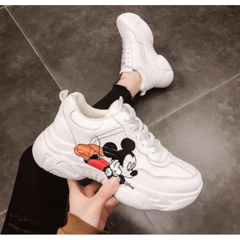 Giày hình chuột Mickey ♥️(Freeship)❤️ độn 5cm siêu êm