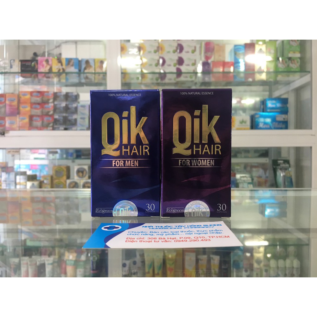 Qik Hair - Cải thiện tình trạng rụng tóc cho cả nam và nữ | BigBuy360 - bigbuy360.vn