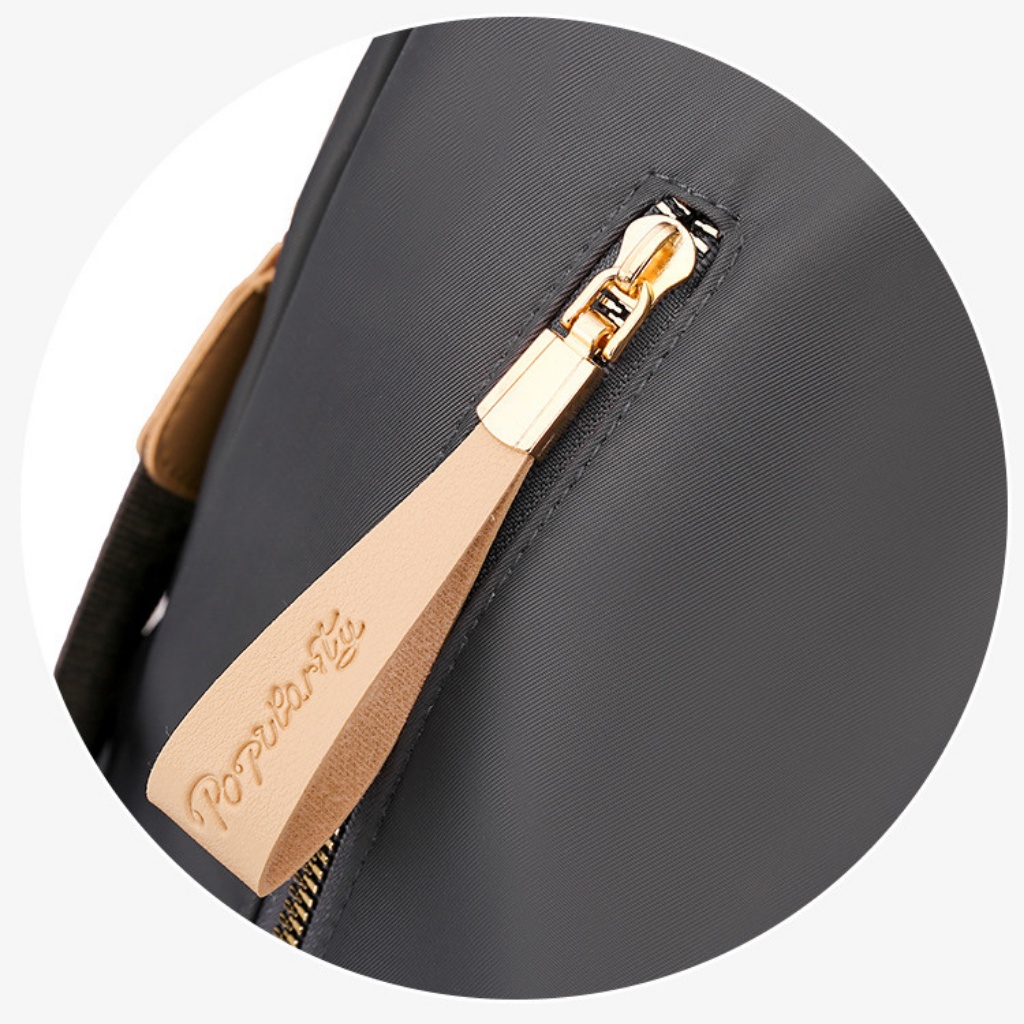 Balo Nữ Đi Học, Balo Du Lịch Ngoài Trời LUXYL Vải Oxford Phong Cách Thời Trang Hàn Quốc BL003