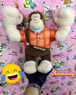 Thú bông Ráp phờ đập phá tag Sega 44cm