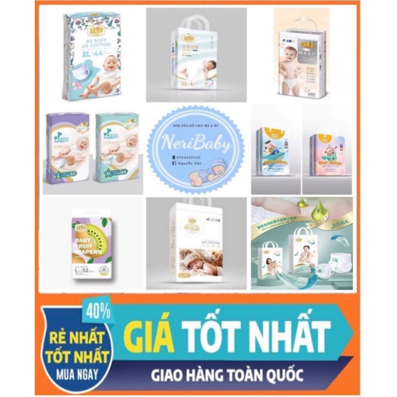 Tã/bỉm dán/quần YIYING Hơi thở bông/mây/quả/cá/heo/gold/tên lửa nội địa Trung S72/M60/L52/XL44/XXL40/XXXL36