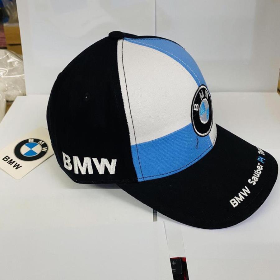 NÓN KẾT TEM XE BMW VẢI ĐẸP MỀM MỊN