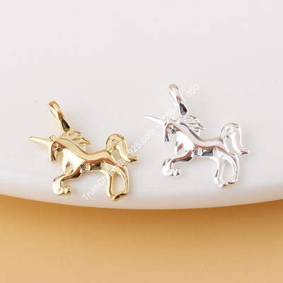 Charm bạc s925 Ngựa 1 sừng CH169