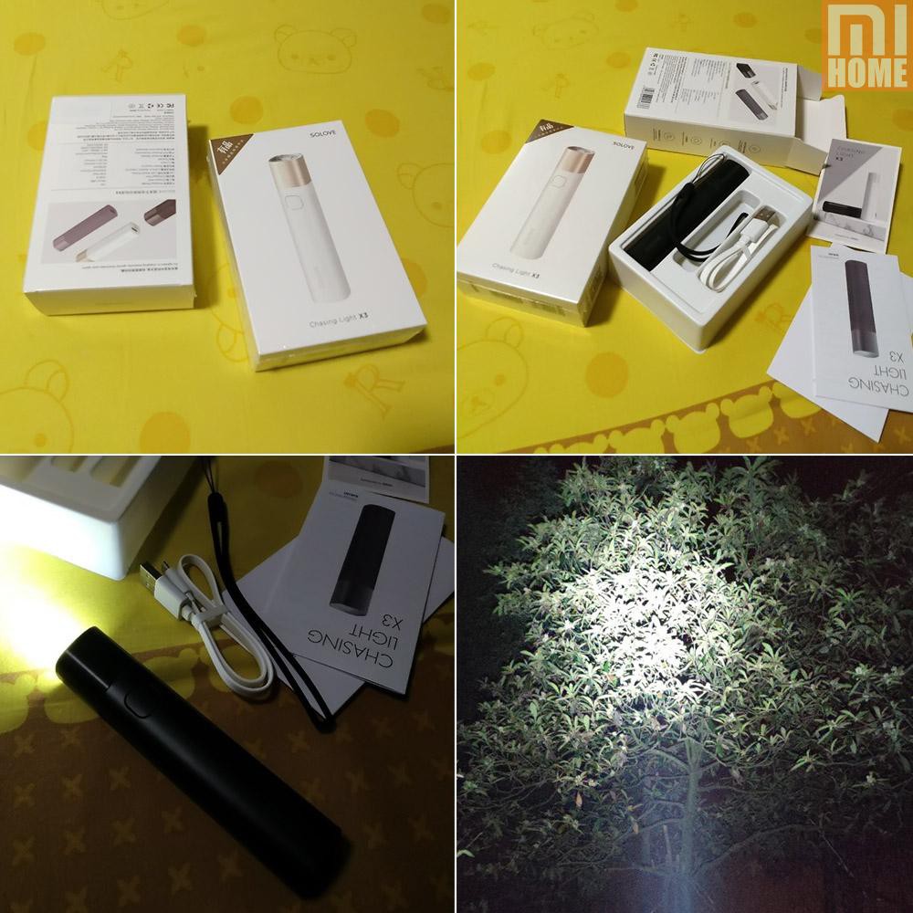 Đèn pin cầm tay Xiaomi Solove X3 3000mah đa năng chất lượng cao