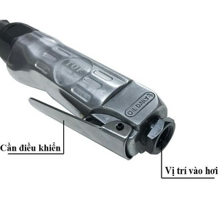 Súng Mở Ốc Ngang-Súng Hơi Mở Ốc 1/2 TOP Tặng 1 Đầu Chuyển Vít