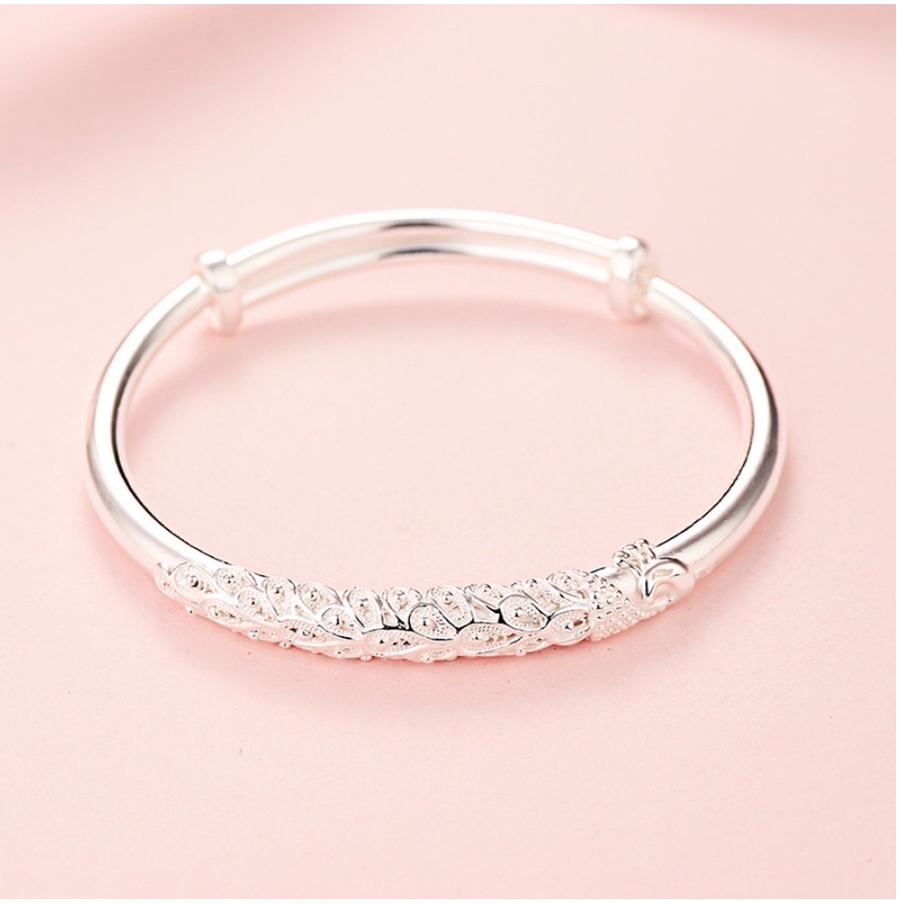 (BÁN LỖ) Lắc tay bạc nữ 925, vòng tay nam nữ bạc trang nhã, hiện đại SUNFT | BigBuy360 - bigbuy360.vn