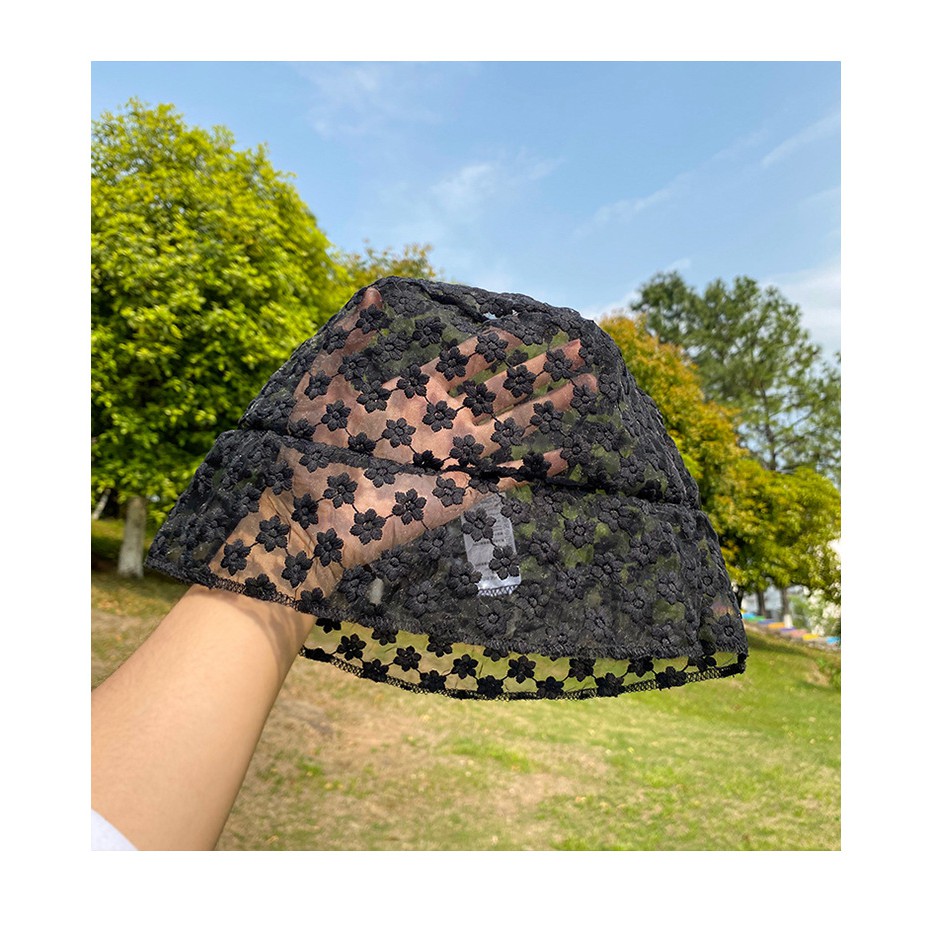 Bucket Ren Hoa Cúc - Nón Bucket Ren Cúc Họa Mi HotTrend