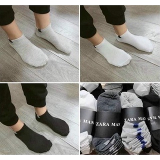 10 đôi tất nam zara men cổ ngắn. đtbx