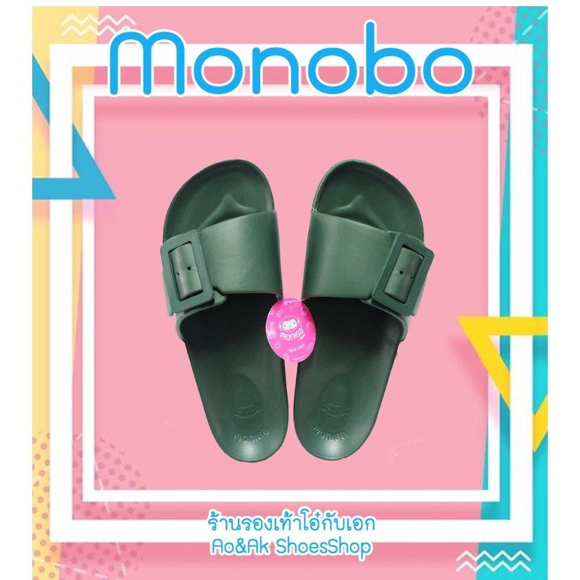 Dép Thái Lan Nữ Siêu Nhẹ Monobo Moniga 8.2 Khóa Vuông Chính Hãng (7 Màu)