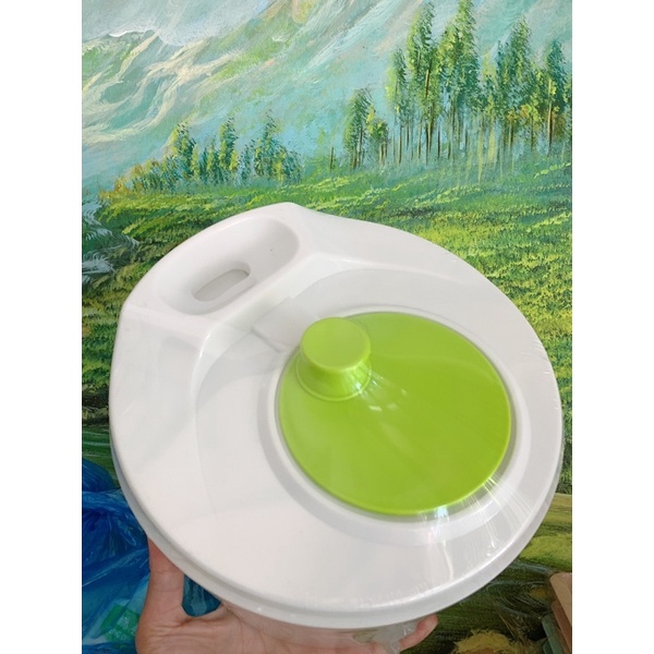 Rổ Quay Rau Làm Ráo Nước Nhanh Chóng Giữ Được Độ Tươi Của Thực Phẩm ( kèm ảnh thật )