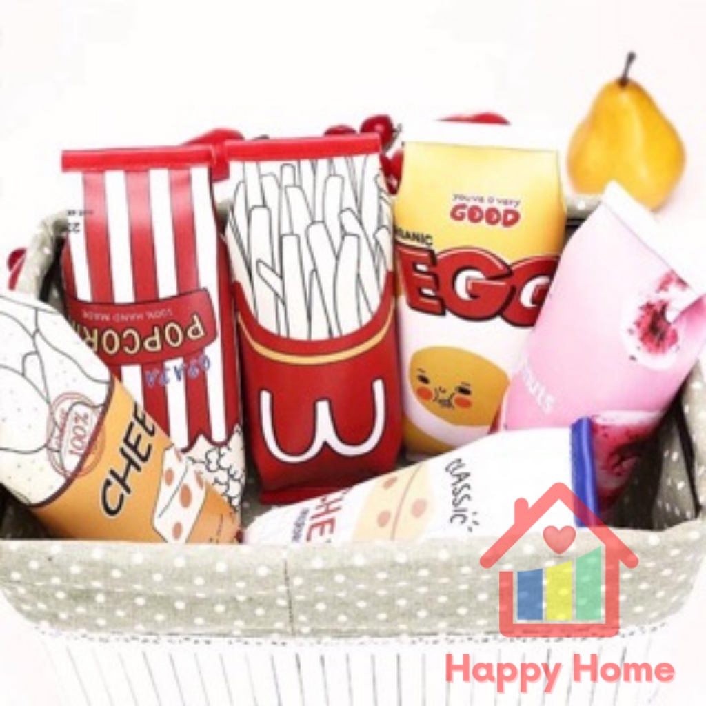 Hộp bút Cheese Milky cho bé dễ thương Happy Home