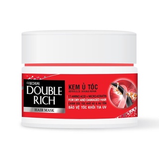 Kem ủ tóc Double Rich Hair Mask 150ml (mầu Đỏ )