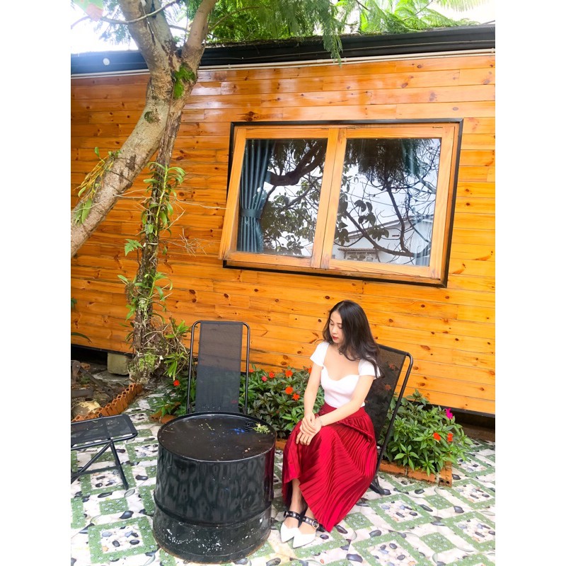 Chân váy K - Gold Woman màu đỏ | BigBuy360 - bigbuy360.vn