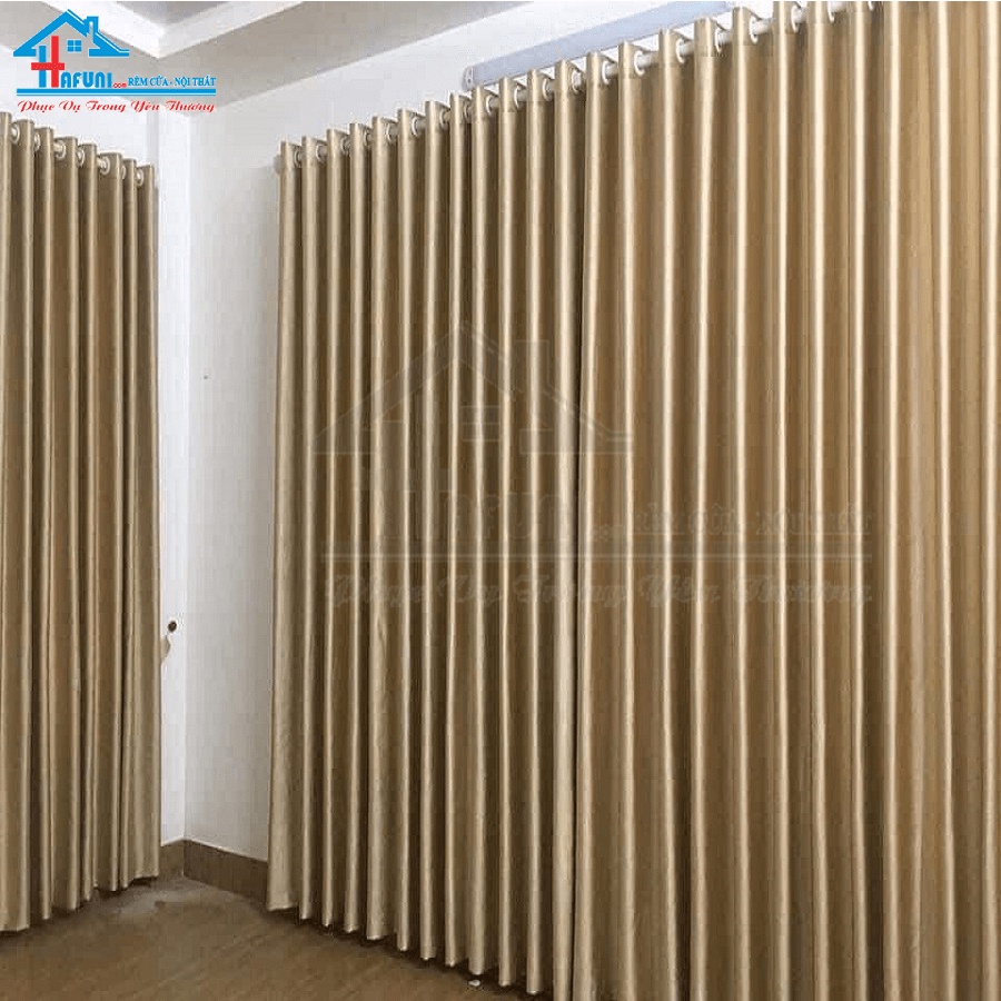 Rèm Cửa Sổ - Màn Cửa Sổ Chống Nắng Tuyệt Đối - Tặng Dây Cột Rèm - Núm Treo Rèm - Có Thể May Theo Kích Thước Riêng