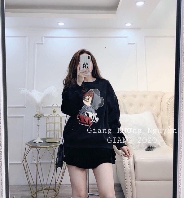 ÁO NỈ BÔNG MICKEY 3 MÀU