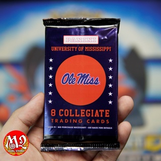 Gói thẻ bài sưu tầm Panini 3 môn Bóng rổ, bóng chày, bóng bầu dục Ole Miss University of Mississippi - Nhập khẩu từ USA