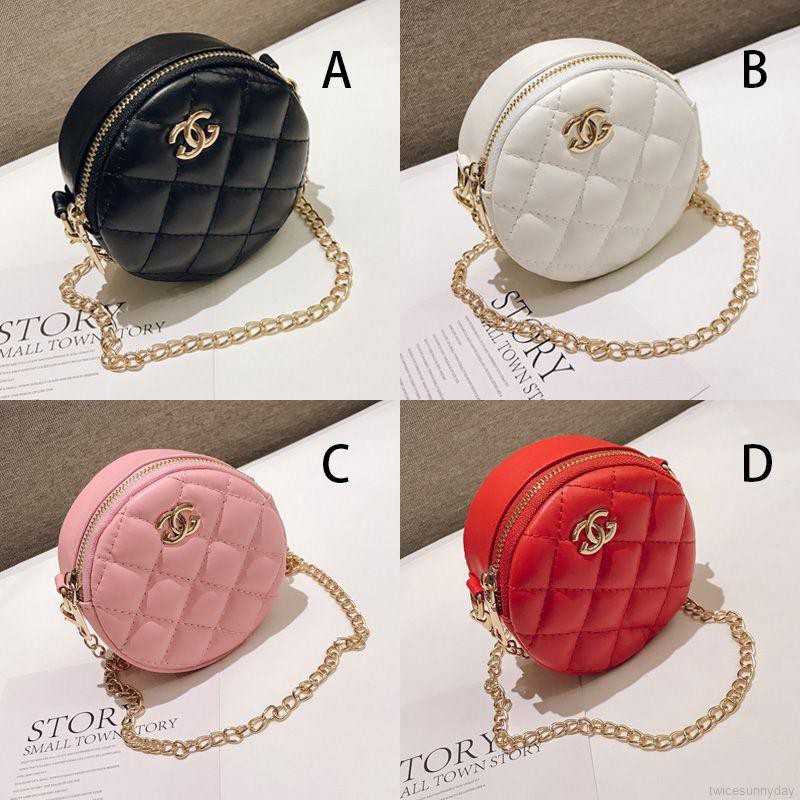 Túi đeo chéo khóa kéo năng động cho bé gái